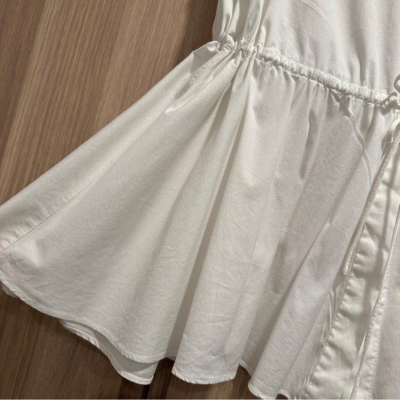 Zara Woman Short Sleeve Button Down Peplum Shirt - L - Picture 4 of 8